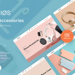 Acerios Phone Accessories Shopify Theme #240625