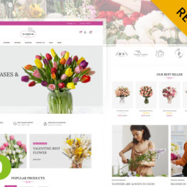 Flowsum Flowers Store Shopify Theme # 243254