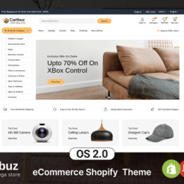 Cartbuz Multipurpose Shopify Theme #243804