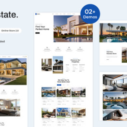 Estate Real Estate Agency Shopify Theme #243806