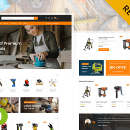 ToolsZip Tools Store Shopify Theme #244085