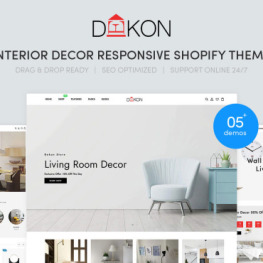 Dekon Interior Decor Shopify Theme #245985