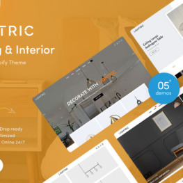 Lightric Lighting Interior Lights Shopify Theme #245986