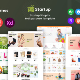 Startup Multipurpose Supermarket Shopify Theme #246477