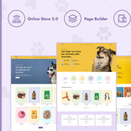 Petshoppe Pet Store Shopify Theme #247400