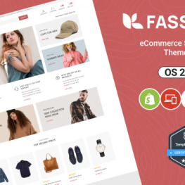 Fassian Fashion Accessories Shopify Theme #247531