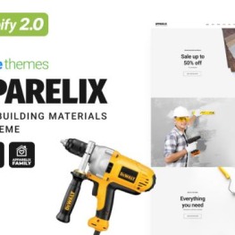 Apparelix Construction Building Shopify Theme # 248013