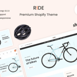 Ride The Bicycle Bike Shop Premium Shopify Theme #248027