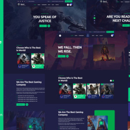 GamerX – Multipurpose Gaming HTML Template, Game Store