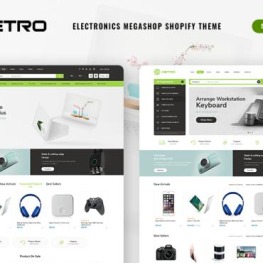 Metro Electronics Megashop Store Shopify Theme # 249278