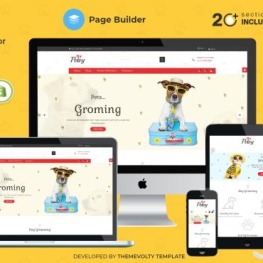 Pettoy Pet Animal Care Store Shopify Theme # 251075