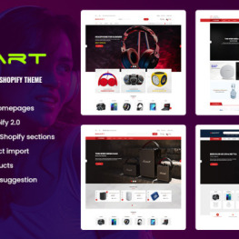 Bimart Electronics Gadgets eCommerce Shopify Theme #251250