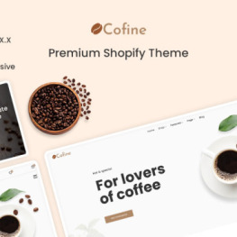 Cofine The Coffee Tea Shopify Theme #252068