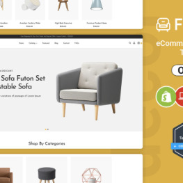 Furnisen Home Decor and Furniture Shopify Theme #252073