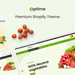 Optime The Vegetables Supermarket Shopify Theme #252762