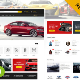 Autonce Auto Parts Accessories Store Shopify Theme #253788