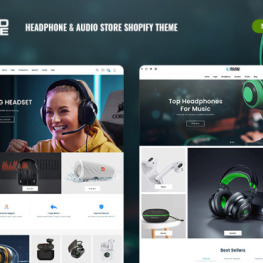 SoundHouse Audio Headphone Store Shopify Theme #255817