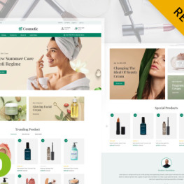 Cosmotic Beauty Store Shopify Theme #256005