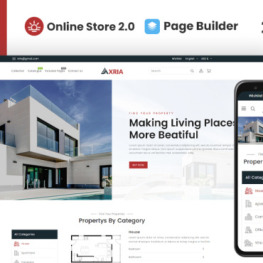 Axria Real Estate Agency Shopify Theme #258238