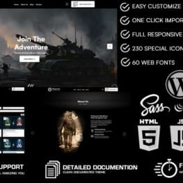 Free Gaming Portal WordPress Theme & Website Template