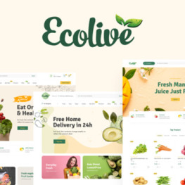 TM Ecolive Organic Food Shopify Theme #260712