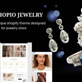 Shopio Jewelry Luxury Jewelry Store Shopify Theme #261267