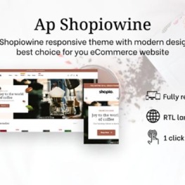 Ap Shopiowine Coffee Winery Tea Shopify Theme # 261273
