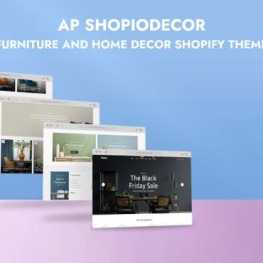 TM Shopiodecor Furniture And Home Shopify Theme # 261540