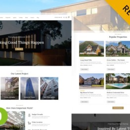 Rconstral Real Estate Shopify Theme #262678