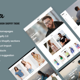 Petalia Clothing and Fashion Shopify Theme #266488