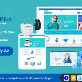 MediPlus A Medical Equipment Store OS Shopify Theme #266491