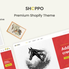 Shoppo The Painting Artist Premium Shopify Theme #268248