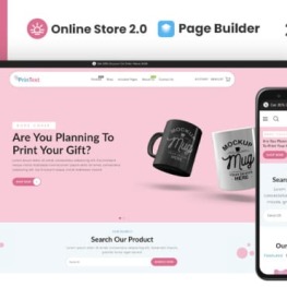 Printext TShirt Store Printing Shopify Theme #270074