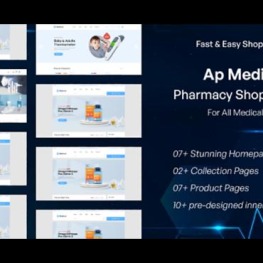 TM Medicovi Pharmacy Store Shopify Theme # 272705