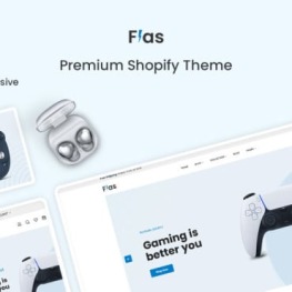 Flas The Electronics Gadgets Shopify Theme #273581