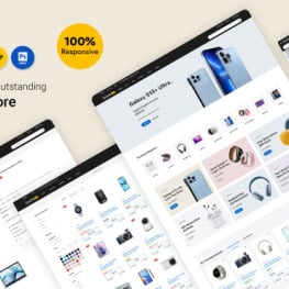 Quickstore Mega Shop Multipurpose Shopify Theme #275816