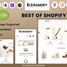 Ceramiry Ceramic Interior Home Decor Shopify Theme # 277279