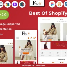 Fashv Mega Fashion Clothes Shoes Shopify Theme # 279261