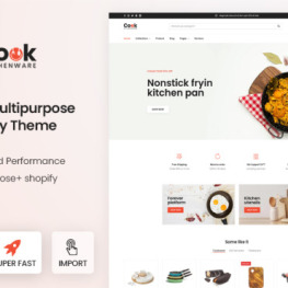 Cook Multipurpose Warehouse Shopify Theme #279778