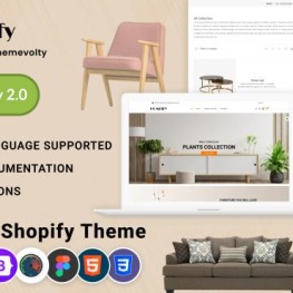 Homeify Mega Wood Furniture Home D cor Shopify Theme # 279986