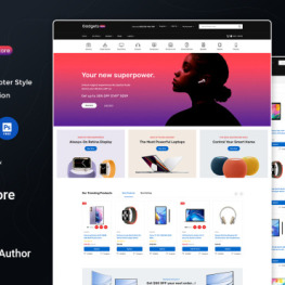 Gadgets Mega Shop Multipurpose Store Shopify Theme #280229