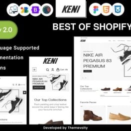 Keni Mega Shoes Shopify Theme # 280498