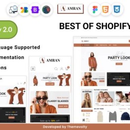 Amran Mega Fashion Premium Shopify Theme # 280506