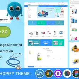 Medico Mega Medicine Drug Pharmacy Shopify Theme # 280508