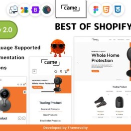 Came Mega Camera Super Store Shopify Theme # 281753