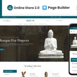 Astian Art Gallery Shopify Theme #281758