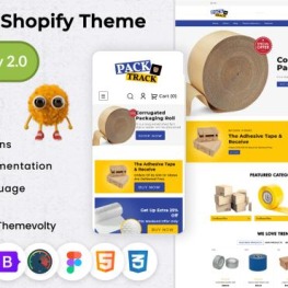 Pack Track Mega Packaging Shopify Theme # 282761