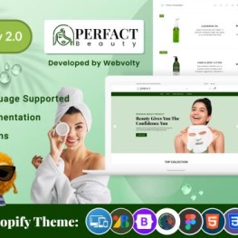 Perfect Beauty Mega Beauty Premium Shopify Theme # 282873