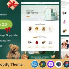 Giftoo Mega Gift Shopify Theme # 284627