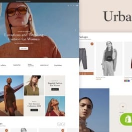 Urban Luxurious and Trending Fashion Shopify Theme # 285257